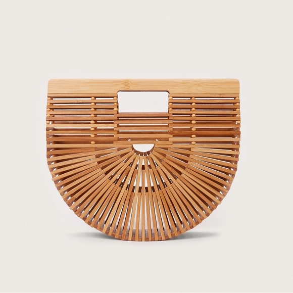 Bamboo handbag Cult Gaia's Ark style - Picture 7 of 7